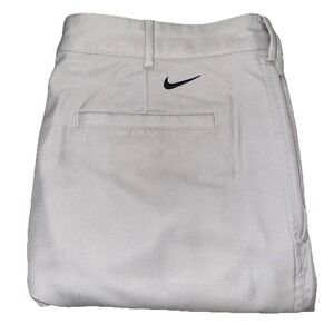 Nike Golf Dri-FIT‎ Pants Men 36x32 Khaki Flat Front Performance